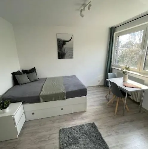 1-raum-apartment Naehe Hochschule Niederrhein Mönchengladbach